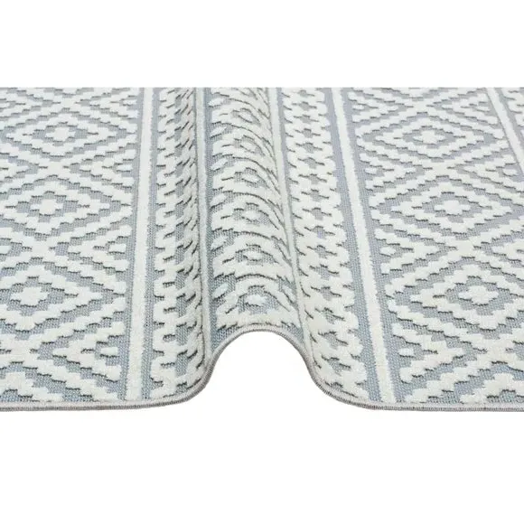 Traditional Indoor Outdoor Rug - Blue