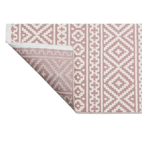 Traditional Indoor Outdoor Rug - Rose