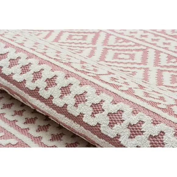 Traditional Indoor Outdoor Rug - Rose
