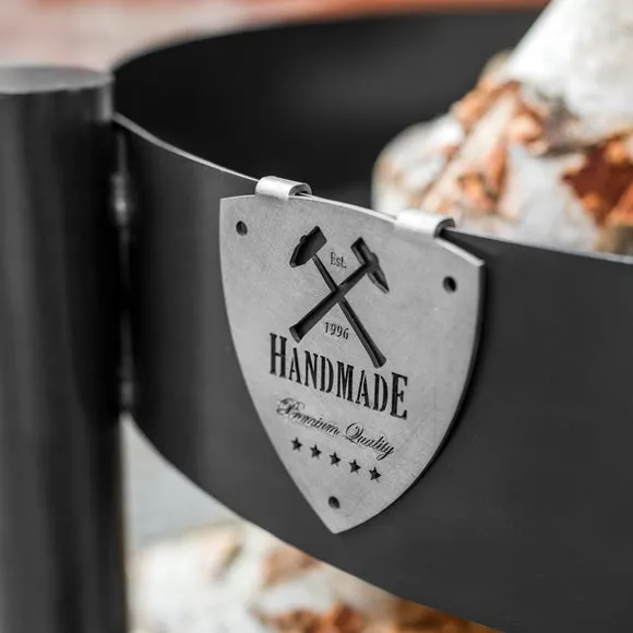 High Fire Bowl - Black, Steel