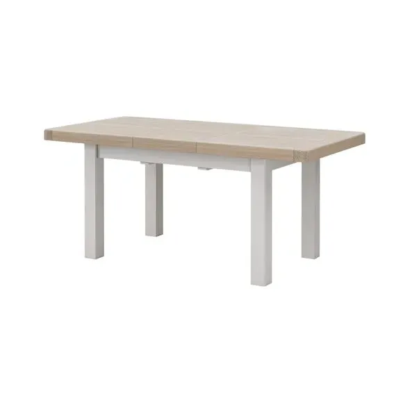 Extendable Dining Table - Stone, Oak Effect