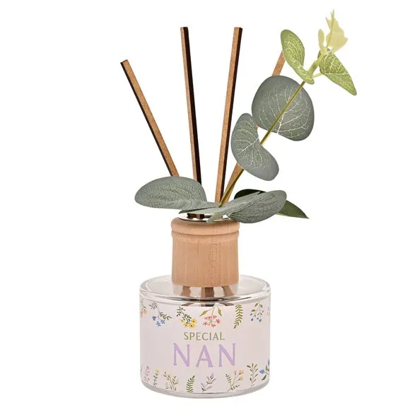 Reed Diffuser with Faux Flower - Multicolor