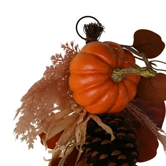 6ft Artificial Foliage Garland - Orange