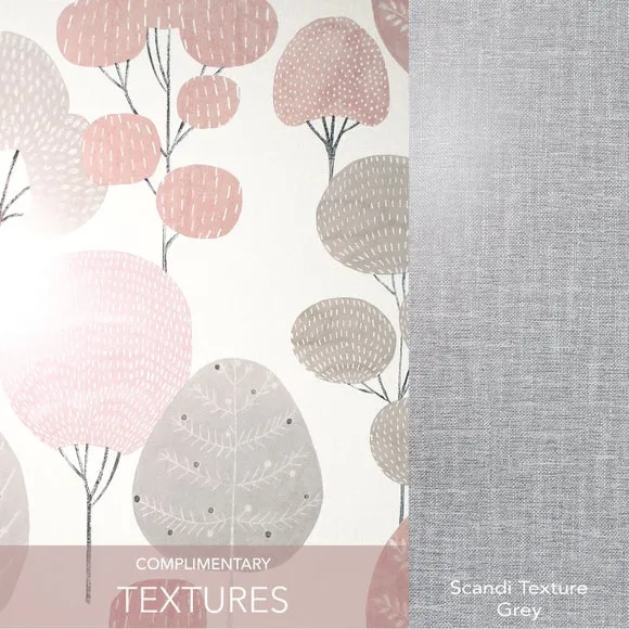 Forest Design Wallpaper - Blush, Textured