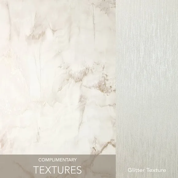 Marble Pattern Wallpaper - Gold, Metallic