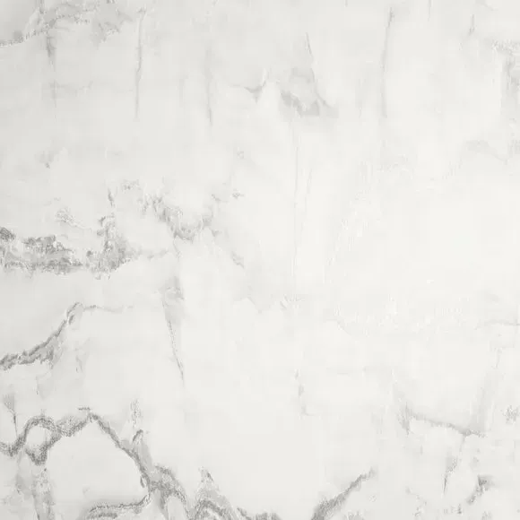 Marble Pattern Wallpaper - Silver, Metallic