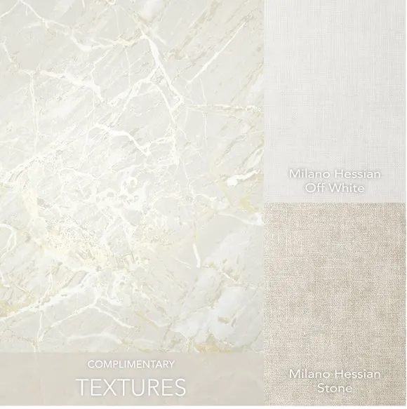 Tactile Wallpaper with Marble Design - Natural