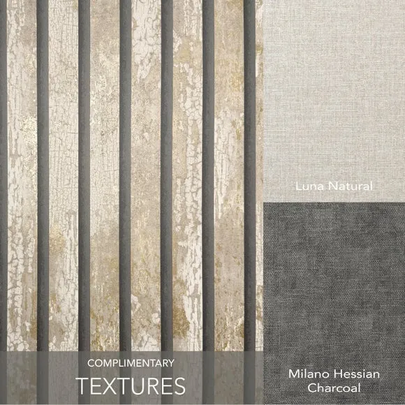 Tactile Wallpaper with Textured Finish - Natural