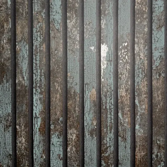 Tactile Wallpaper with Textured Finish - Teal