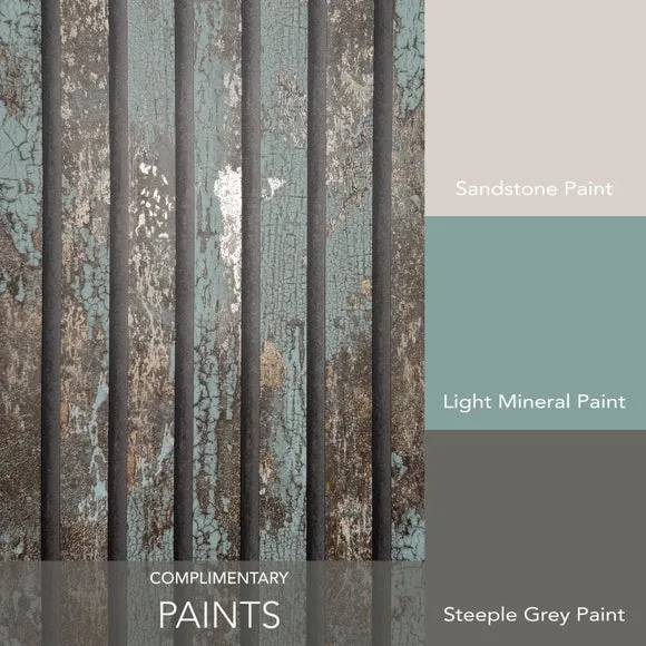 Tactile Wallpaper with Textured Finish - Teal