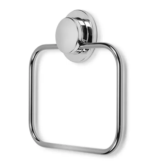 Stick-n-Lock Towel Rail - Silver