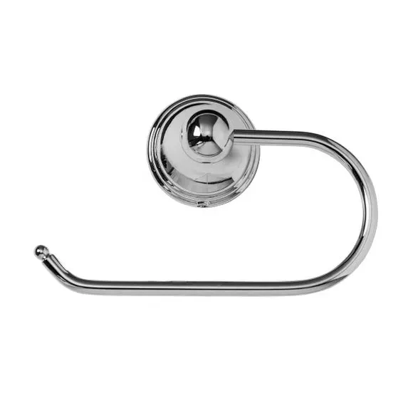 Toilet Roll Holder - Silver, Zinc Alloy