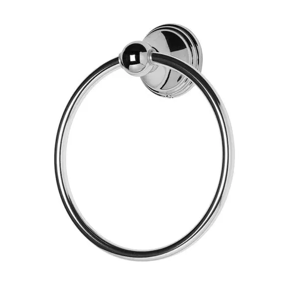 Towel Ring - Silver, Zinc Alloy image