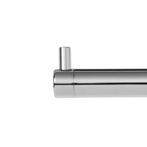 Wall-Mount Toilet Roll Holder - Silver, Chrome