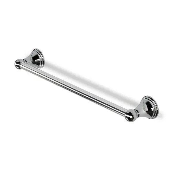 Wall-Mount Towel Rail - Silver, Zinc Alloy image