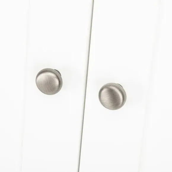 2-Door Wardrobe with Storage - Ash