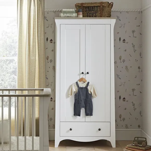 2-Door Wardrobe with Storage - Ash image