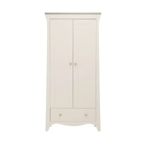 2-Door Wardrobe with Storage - Pale Cashmere