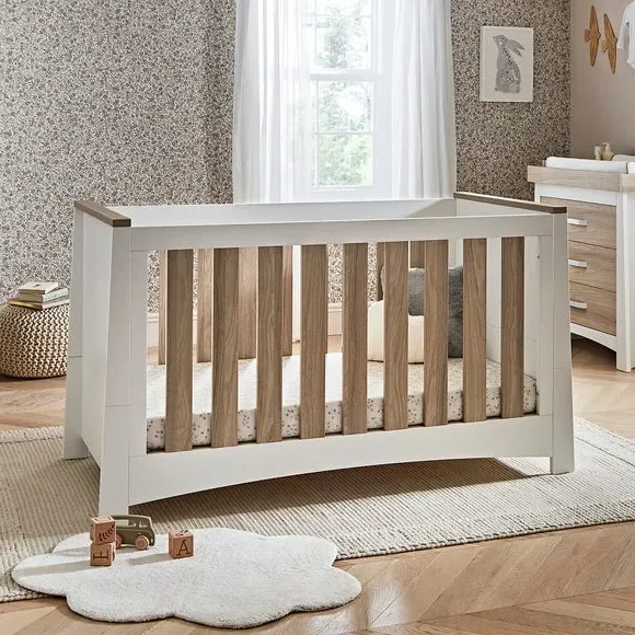 3-Piece Nursery Furniture Set - White, Ash