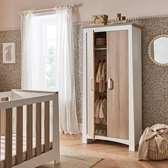 3-Piece Nursery Furniture Set - White, Ash