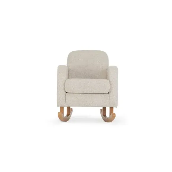Rocking Nursing Chair - Mushroom, Boucle