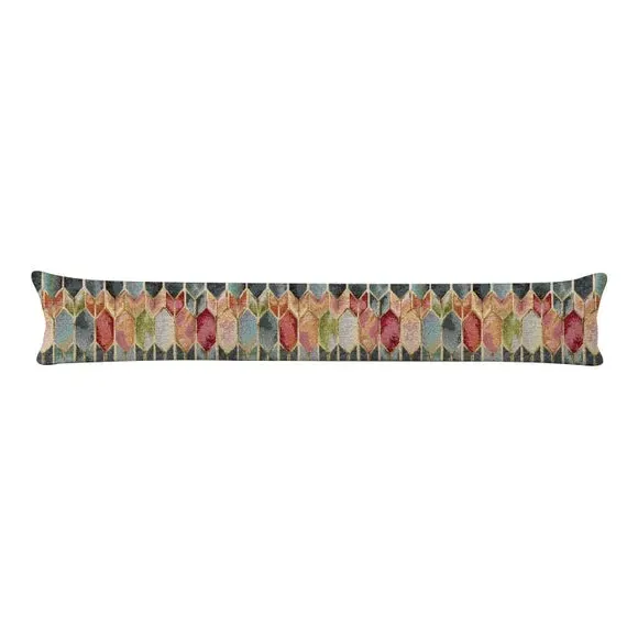 Draught Excluder with Auto-Lock Zip - Multicolor