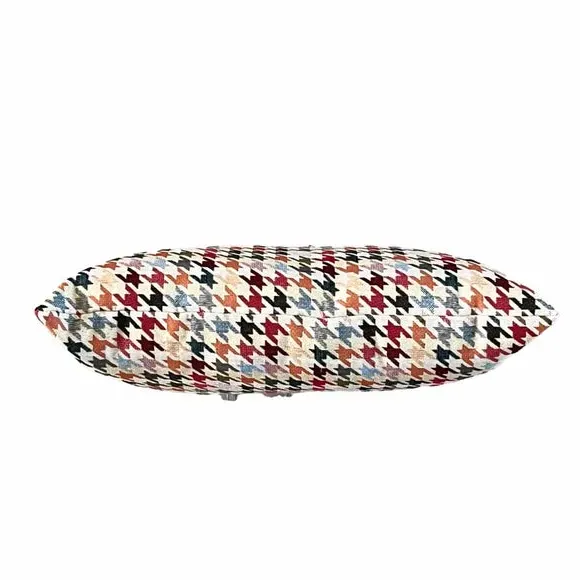 Rectangular Cushion Houndstooth - Multicolor