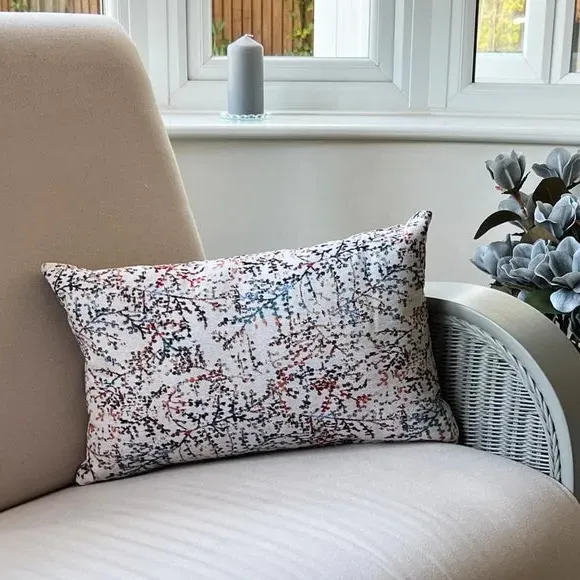 Rectangular Cushion with Zip - Cream, Tapestry