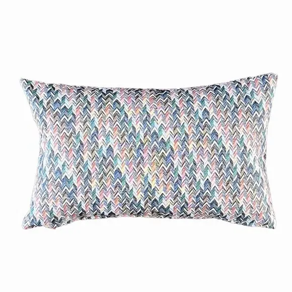 Rectangular Cushion with Zip - Multicolor