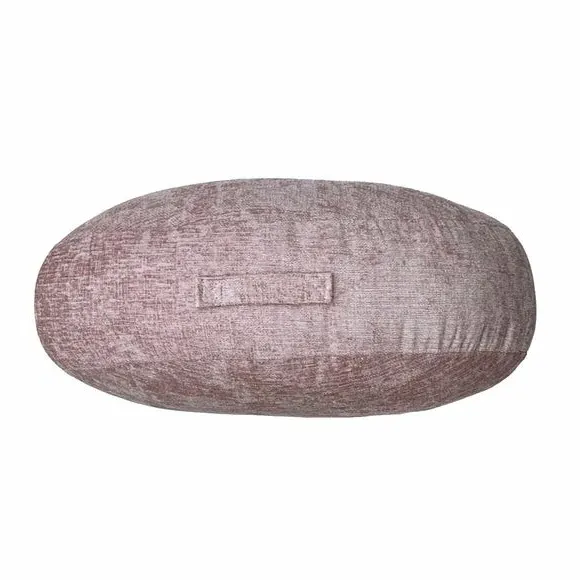 Round Floor Cushion with Handle - Pink