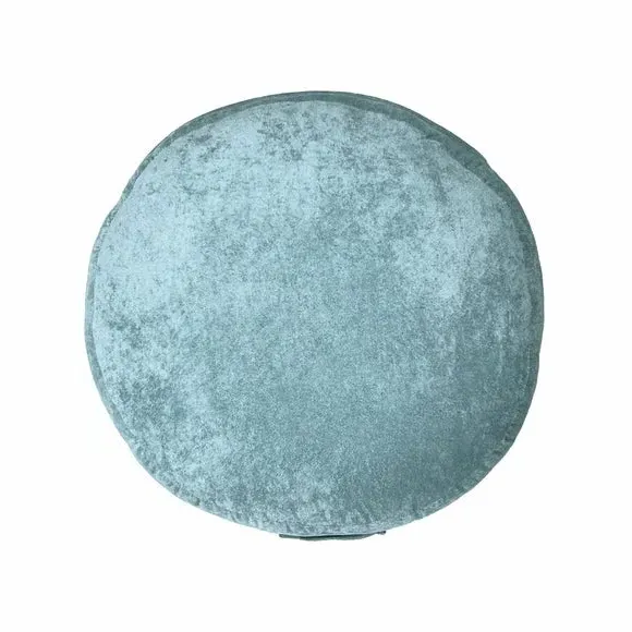Round Floor Cushion with Handle - Sky
