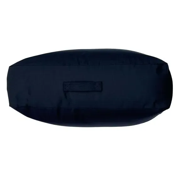 Square Floor Cushion Outdoor - Black, Fabric