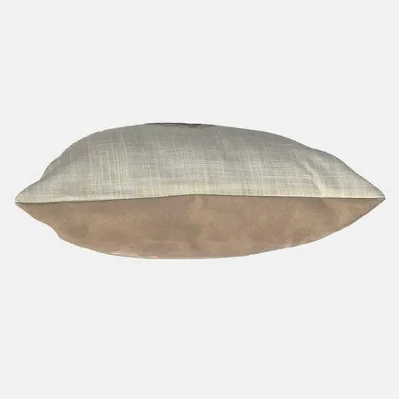 Square Scatter Cushion - Brown, Polyester