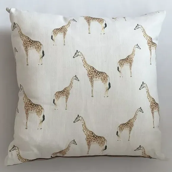 Square Scatter Cushion - Orange, Polyester