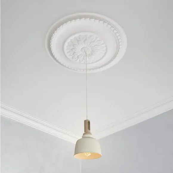 Botanical Ceiling Rose - White image