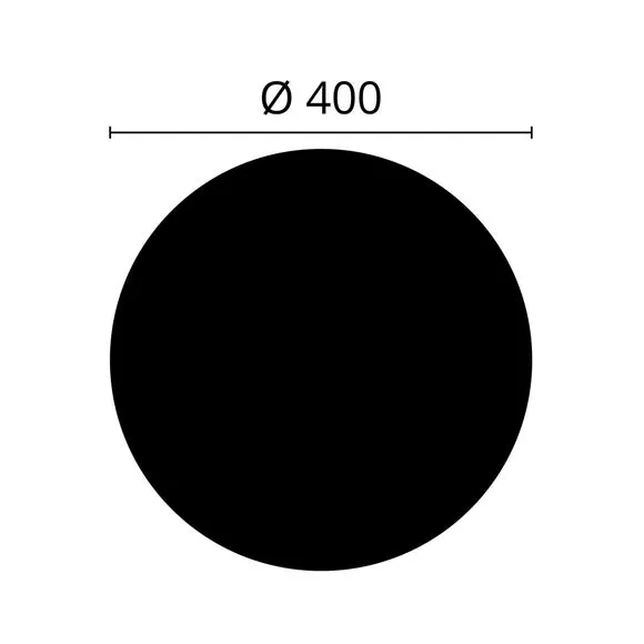 Minimal Ceiling Rose - Off-White