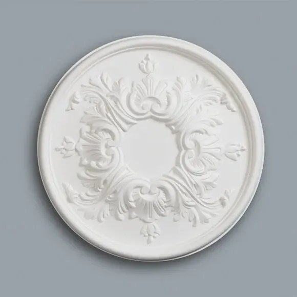 Minimal Ceiling Rose - Off-White