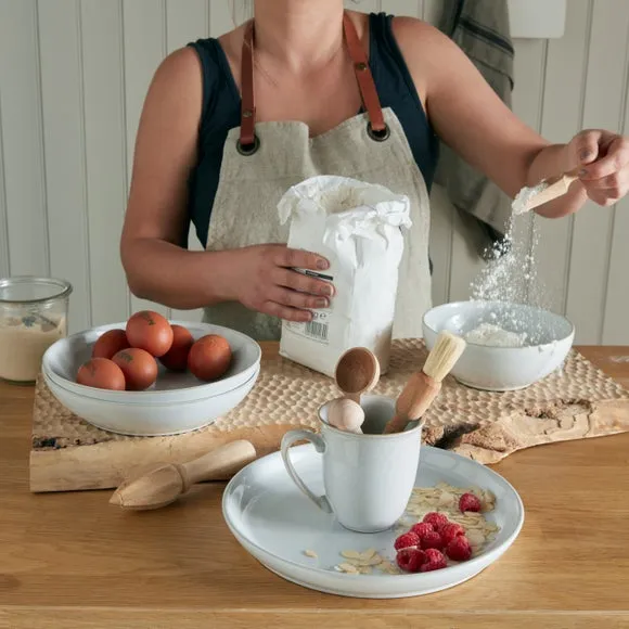 12 Piece Dinner Set - Stone White, Stoneware