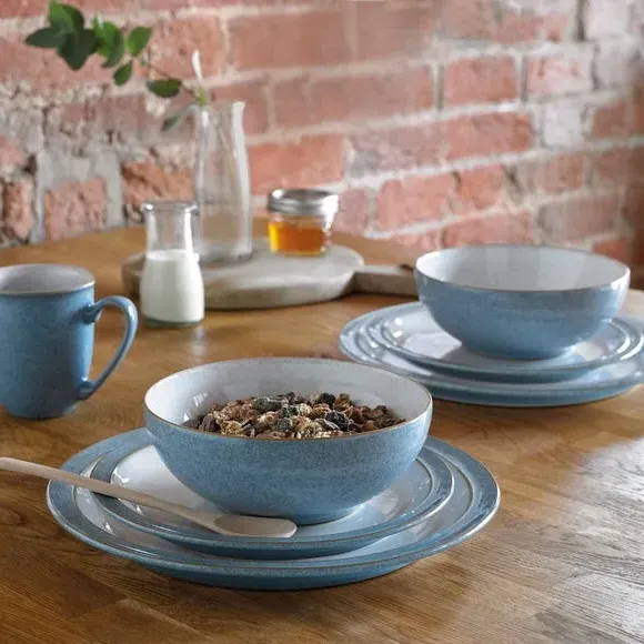 Coupe Cereal Bowl - Blue, Stoneware