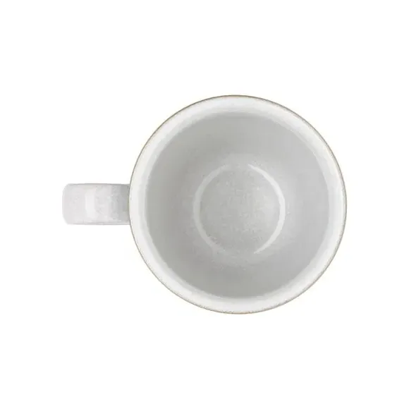 Set of 4 Mugs - Stone White, Stoneware