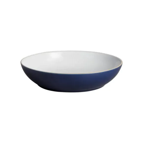 Set of 4 Pasta Bowls - Blue, Stoneware