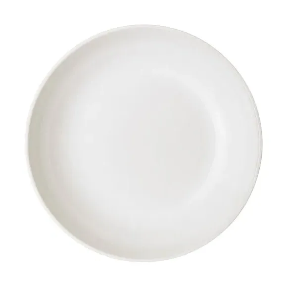 Set of 4 Pasta Bowls - Stone White, Stoneware