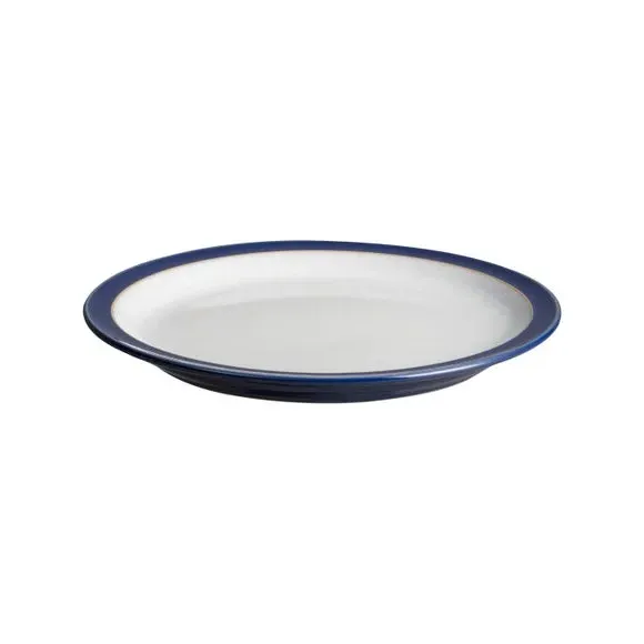 Set of 4 Side Plates - Blue, Stoneware