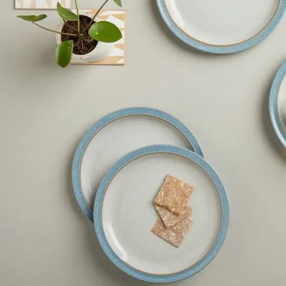 Side Plate - Blue, Stoneware image