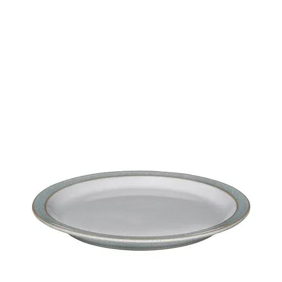 Side Plate with Textured Glaze - Grey, Stoneware
