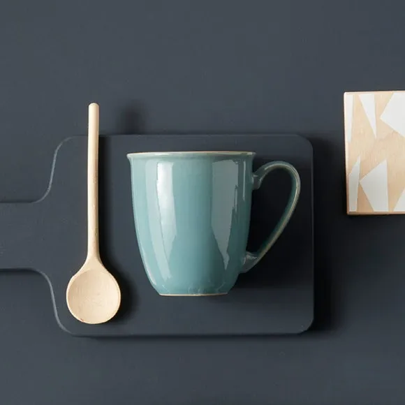 Stoneware Mug - Green, Ceramic