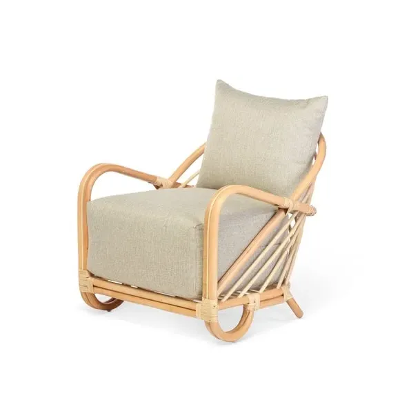 Arch Rattan Chair - Natural