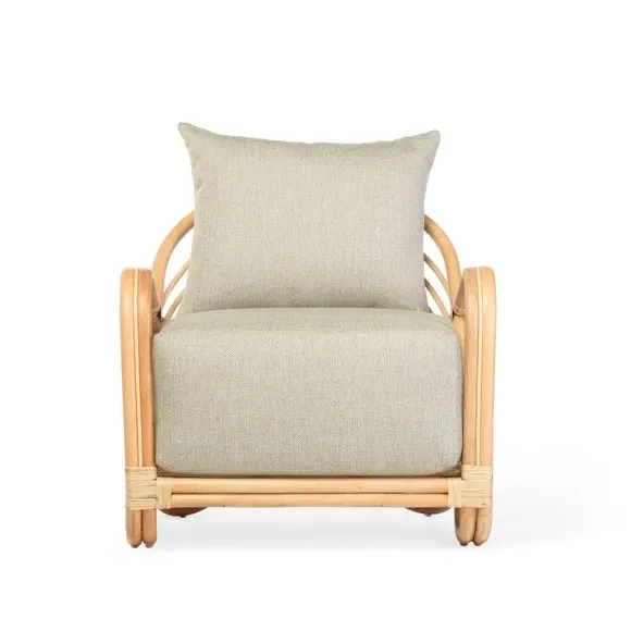Arch Rattan Chair - Natural