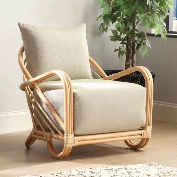 Arch Rattan Chair - Natural image