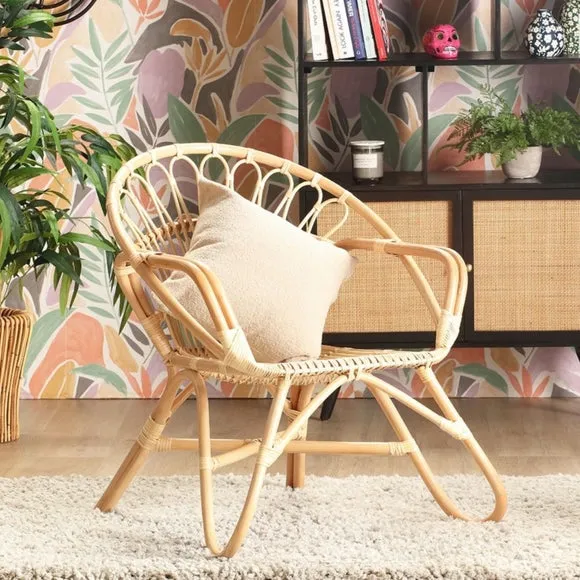 Nordic Rattan Chair - Natural